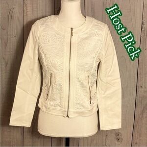 ✅Host Pick✅ White House Black Market Full Zip Jacket, 4P